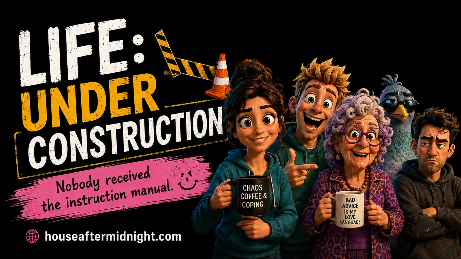 Life Under Construction animated series banner