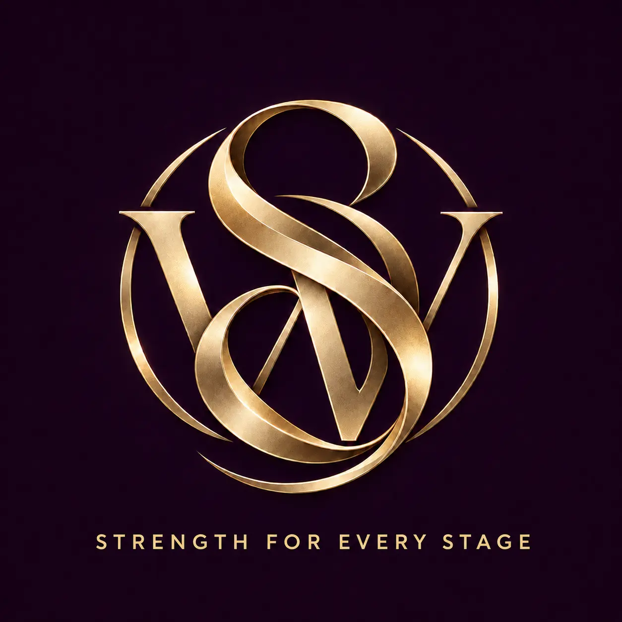 Sculpted Within gold SW emblem